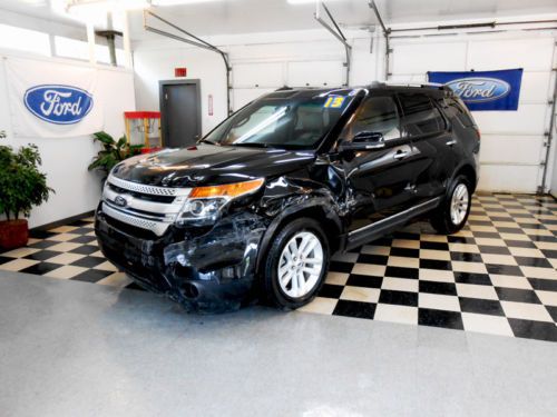 2013 ford explorer xlt 4x4 16k no reserve salvage rebuildable repairable project