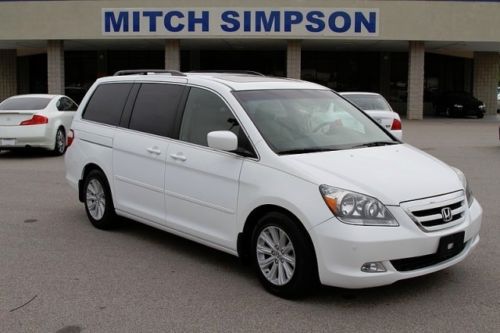 2006 honda odyssey touring leather dvd navigation great carfax