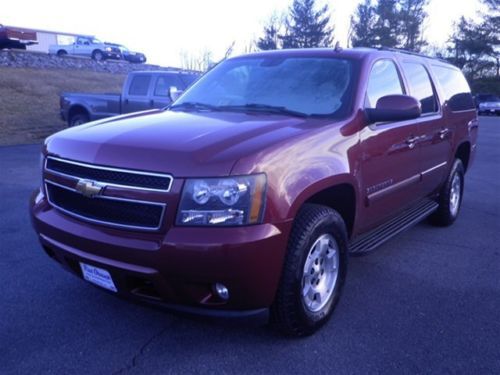 2007 chevrolet suburban lt 5.3l v8 red