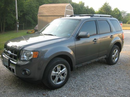 Ford escape limited grey 25k miles leather sunroof sync heated seats