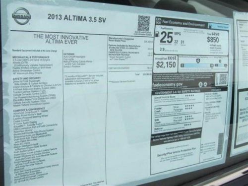 2013 Nissan Altima 3.5 SV, US $21,998.00, image 4