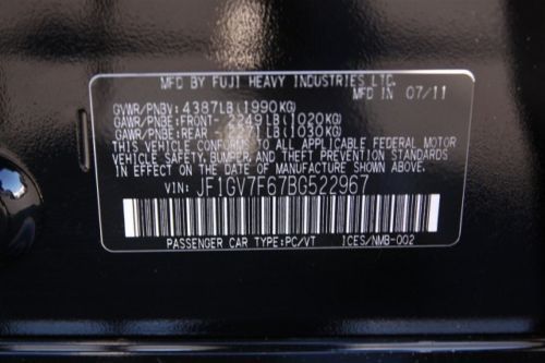 WRX Premium Manual 2.5L CD AWD Turbocharged Power Steering 4-Wheel Disc Brakes, image 17