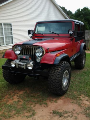 Jeep cj7 with 350 chevy