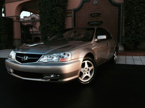() no reserve () 2003 acura tl 62k miles!! 1 owner !! florida owned !! cl rl tsx