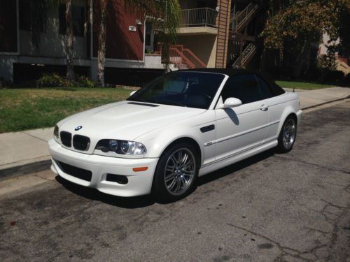 Buy used 2004 BMW E46 M3 Alpine White Convertible in Glendale