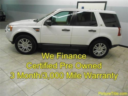 08 land rover lr2 se tech pkg awd leather gps navi warranty we finance texas