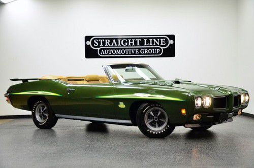 1970 pontiac gto judge convertible, matching #'s, 20k miles