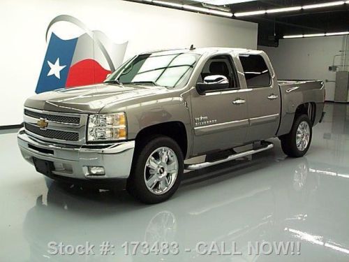 2013 chevy silverado texas crew lt 5.3 leather 20&#039;s 11k texas direct auto