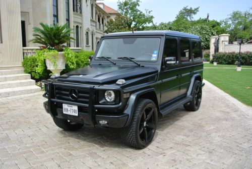 2012 g550 matte black $10,000 in extra&#039;s
