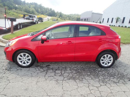 2012 Kia Rio LX, hail damaged, runs and drives, power options, salvage, image 2