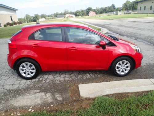 2012 Kia Rio LX, hail damaged, runs and drives, power options, salvage, image 6