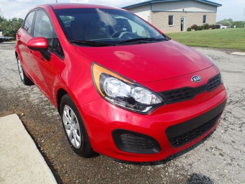 2012 Kia Rio LX, hail damaged, runs and drives, power options, salvage, image 7