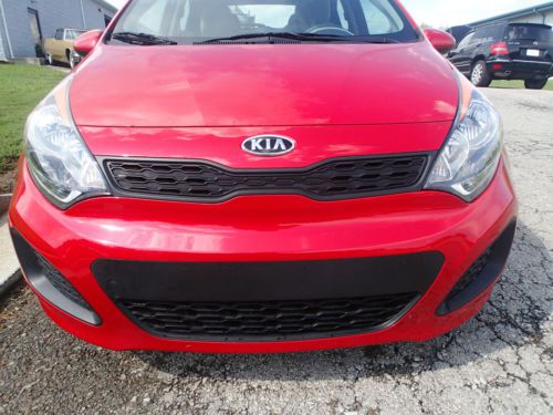 2012 Kia Rio LX, hail damaged, runs and drives, power options, salvage, image 8