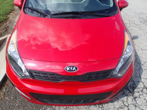 2012 Kia Rio LX, hail damaged, runs and drives, power options, salvage, image 9