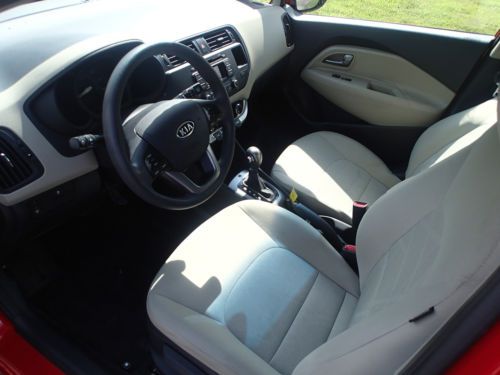 2012 Kia Rio LX, hail damaged, runs and drives, power options, salvage, image 11