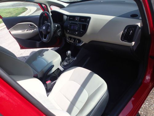 2012 Kia Rio LX, hail damaged, runs and drives, power options, salvage, image 13