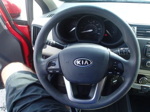 2012 Kia Rio LX, hail damaged, runs and drives, power options, salvage, image 17