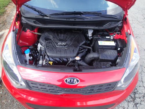2012 Kia Rio LX, hail damaged, runs and drives, power options, salvage, image 18