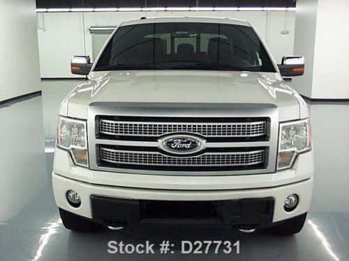 2011 FORD F-150 PLATINUM CREW ECOBOOST 4X4 SUNROOF NAV TEXAS DIRECT AUTO, US $37,480.00, image 2