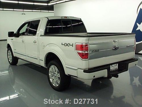 2011 FORD F-150 PLATINUM CREW ECOBOOST 4X4 SUNROOF NAV TEXAS DIRECT AUTO, US $37,480.00, image 6