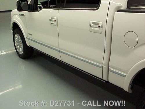 2011 FORD F-150 PLATINUM CREW ECOBOOST 4X4 SUNROOF NAV TEXAS DIRECT AUTO, US $37,480.00, image 8