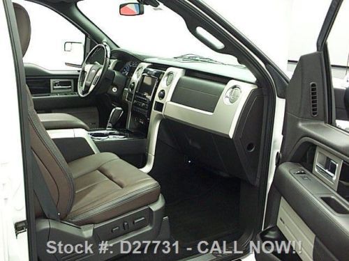 2011 FORD F-150 PLATINUM CREW ECOBOOST 4X4 SUNROOF NAV TEXAS DIRECT AUTO, US $37,480.00, image 15