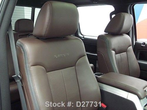 2011 FORD F-150 PLATINUM CREW ECOBOOST 4X4 SUNROOF NAV TEXAS DIRECT AUTO, US $37,480.00, image 16