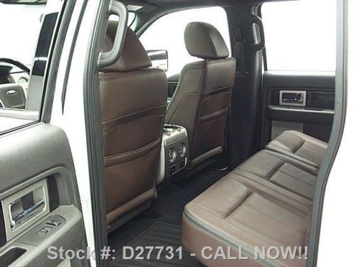2011 FORD F-150 PLATINUM CREW ECOBOOST 4X4 SUNROOF NAV TEXAS DIRECT AUTO, US $37,480.00, image 17