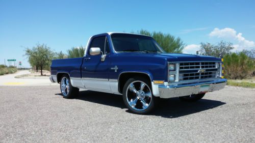 1985 chevrolet c10 silverado standard cab pickup 2-door 5.7l