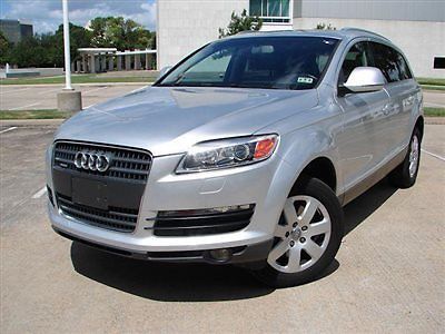 07 audi q7 3.6 quattro loaded suv lthr snrf cd pwr seats!