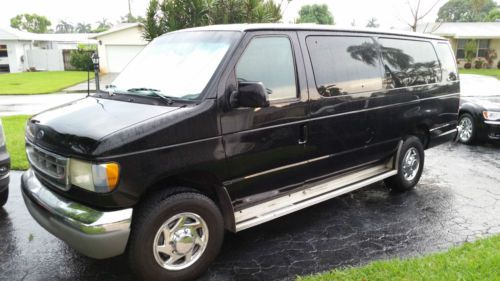 2001 ford e-350 econoline club wagon xlt extended passenger van 2-door 5.4l