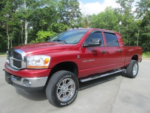 2006 dodge ram 3500 srw slt mega cab 4wd 5.9 cummins turbo diesel 6 speed manual