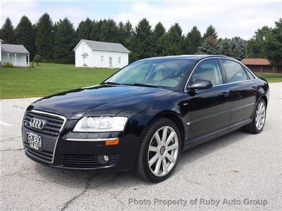 Audi a8 a8l quattro w12 clean carfax navigation new tires 2006