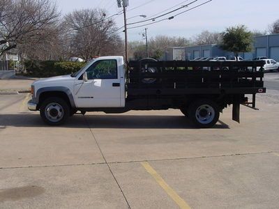 13k miles gov owned stakebed flatbed diesel auto a/c 3500 dually 95 pictures