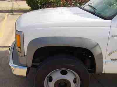 13K MILES GOV OWNED STAKEBED FLATBED DIESEL AUTO A/C 3500 DUALLY 95 PICTURES, US $10,995.00, image 3