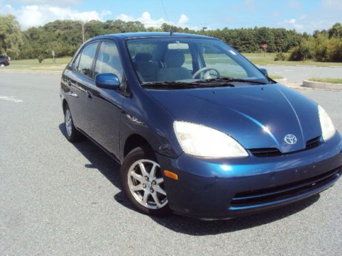 2002 toyota prius 1 owner navigation clean autocheck runs 100% no reserve