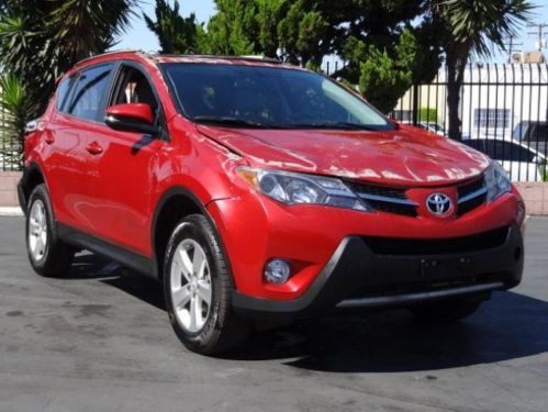 2013 toyota rav4 xle damaged repairable fixable rebuilder runs! wont last! l@@k!