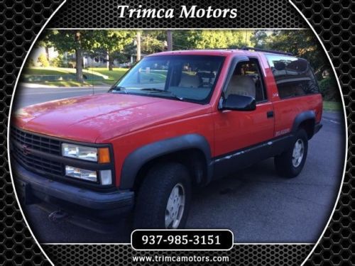 1993 chevrolet blazer 2 door tahoe! no reserve!