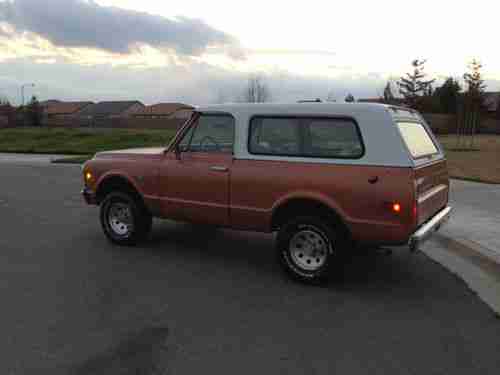 1972 71 70 CHEVY K5 BLAZER 4X4 350 V8! ORIGINAL! FULL CONVERTIBLE! NO RESERVE!, image 5