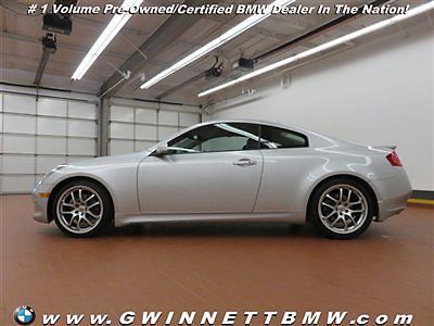 2dr coupe automatic low miles automatic gasoline 3.5l v6 cyl engine silver