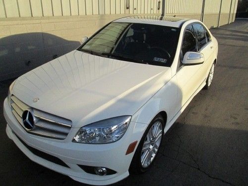 2009 mercedes-benz c-class sport,we finance,clean carfax,leather,bluetooth