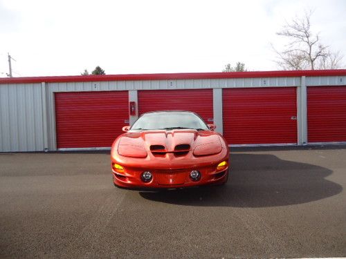 2002 pontiac trans am ws-6 ram air  6 speed rare color