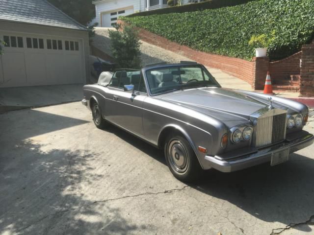 Rolls-royce: corniche convertible