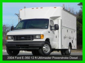 2004 ford e-350 super duty 12ft utilimaster utility 6.0l powerstroke diesel