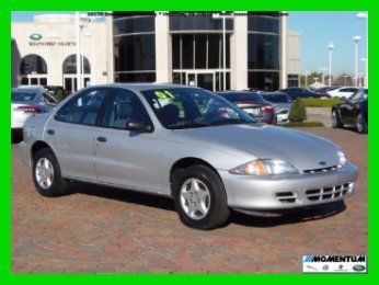 2001 chevrolet cavalier 59k miles*origional miles*cloth interior*clean carfax