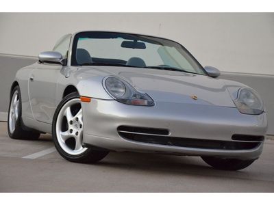 1999 porsche 911 carrera cabriolet auto lthr loaded low miles clean $499 ship