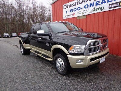 Longhorn new 6.7l cummins diesel nav 4x4 turbocharged mega cab tow hitch abs