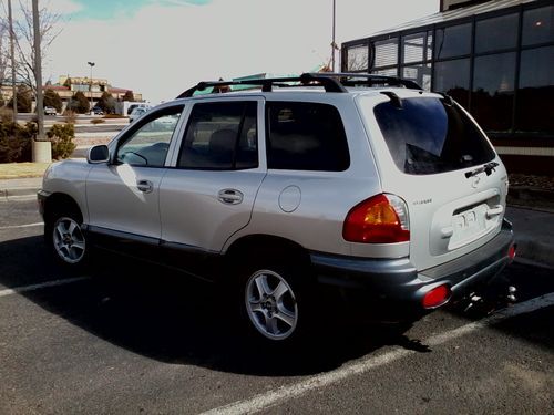 2004 hyundai santa fe gls sport utility 4-door 2.7l