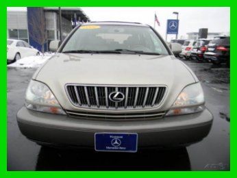 2002 lexus rx300 all wheel drive cd leather sunroof local car clean we finance!