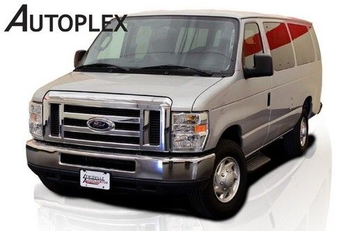 Ford e350 15-passenger van! running boards! ingot silver!